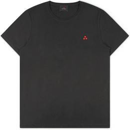 Overview image: PEUTEREY T-shirt Manderly Pim met geborduurd logo, zwart