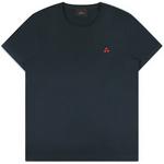 Product Color: PEUTEREY T-shirt Manderly Pim met geborduurd logo, donkerblauw