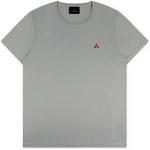 Product Color: PEUTEREY T-shirt Manderly Pim met geborduurd logo, grijs