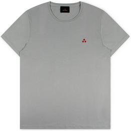 Overview image: PEUTEREY T-shirt Manderly Pim met geborduurd logo, grijs