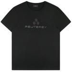 Product Color: PEUTEREY T-shirt Carpinuso met 3-D opdruk, zwart