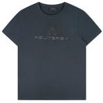 Product Color: PEUTEREY T-shirt Carpinuso met 3-D opdruk, donkerblauw