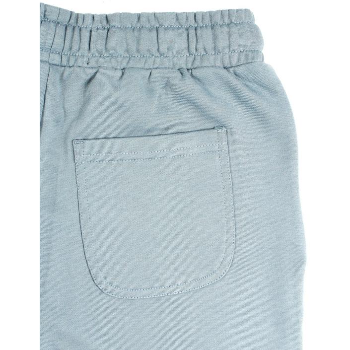 lyle and scott jogger sweatshorts shorts blauwgrijs blauw - tijssen mode