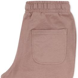 lyle and scott jogger sweatshorts shorts roze oudroze - tijssen mode