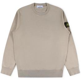 Overview image: STONE ISLAND Sweater van katoen kwaliteit, beige