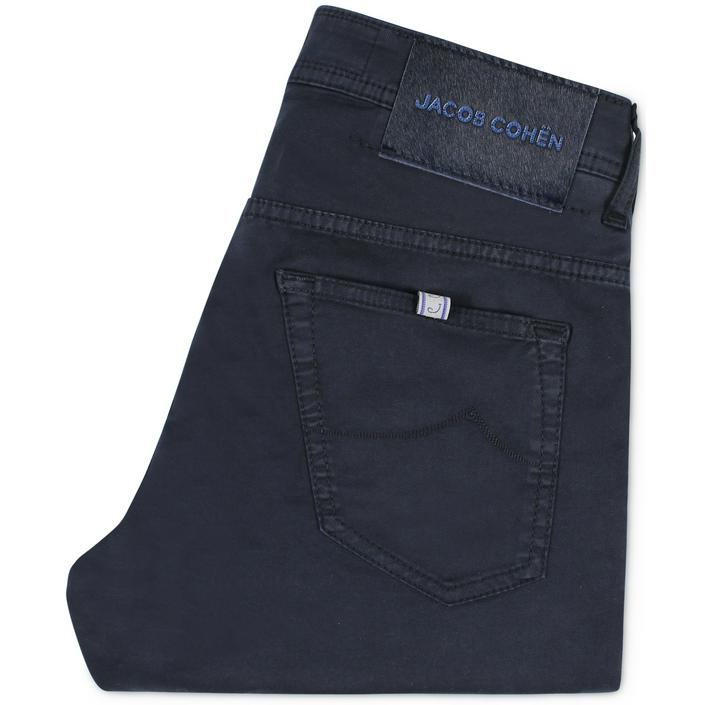 jacob cohen shorts bermuda korte broek chino zomer summer cotton katoen stretch, donkerblauw donker dark navy blue blauw