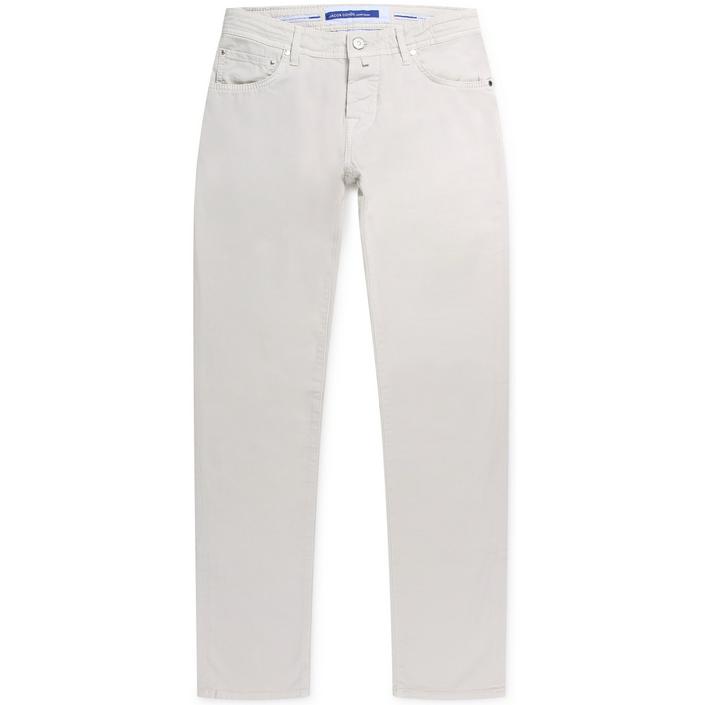 jacob cohen broek chino trousers 5 pocket katoen cotton stretch, beige light licht
