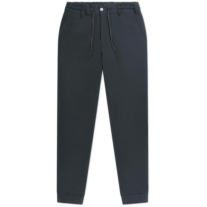 genti trousers jogger sweatpants pants stretch cool dry, donkerblauw donker blauw navy dark blue 