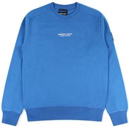 Overview image: MARSHALL ARTIST Sweater met opdruk en embleem, blauw