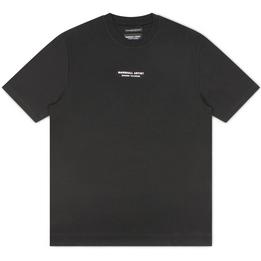 Overview image: MARSHALL ARTIST T-shirt met letteropdruk, zwart