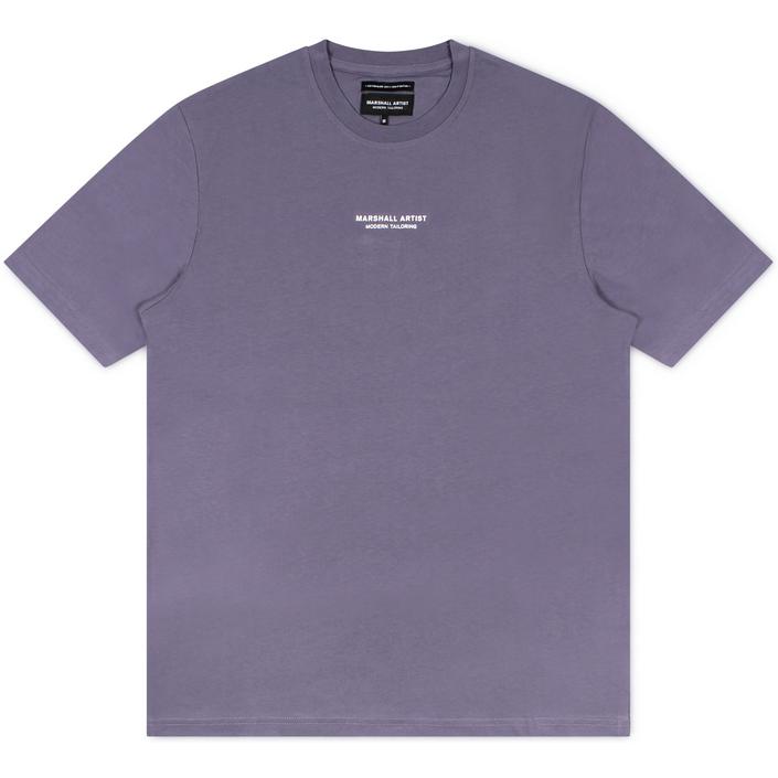 marshall artist tshirt shirt shortsleeve short sleeve korte mouw letters, paars purple