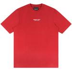 Product Color: MARSHALL ARTIST T-shirt met letteropdruk, rood