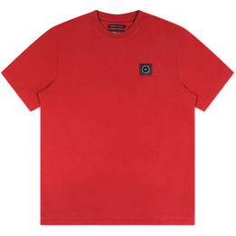 Overview image: MARSHALL ARTIST T-shirt met embleem, rood