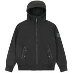 Product Color: MARSHALL ARTIST Soft shell jas met capuchon en steekzakken, zwart