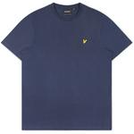 Product Color: LYLE AND SCOTT T-shirt met Eagle embleem, donkerblauw