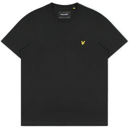 Overview image: LYLE AND SCOTT T-shirt met Eagle embleem, zwart