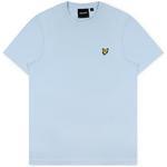 Product Color: LYLE AND SCOTT T-shirt met Eagle embleem, lichtblauw