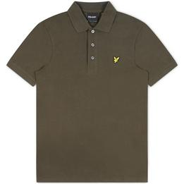 Overview image: LYLE AND SCOTT Polo met Eagle embleem, donkergroen