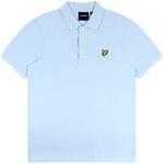 Product Color: LYLE AND SCOTT Polo met Eagle embleem, lichtblauw