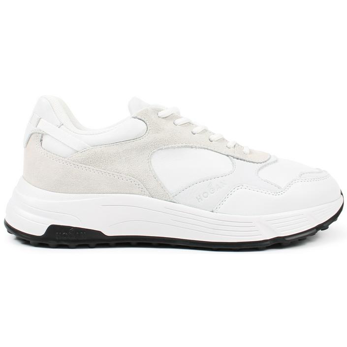 hogan hyperlight sneaker sneakers schoen shoes schoenen veterschoen trainers trainer, wit white light licht bianco 1