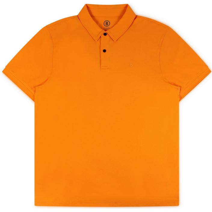 bogner polo poloshirt shirt shortsleeve timo technical sport, orange oranje