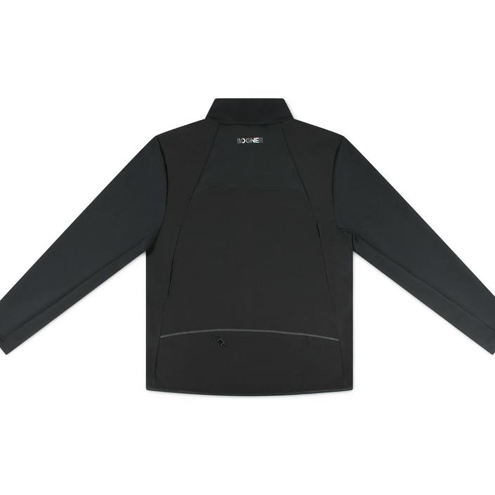 bogner raban vest jas jacket jack jasje hybride 2way stretch zomer summer sport, zwart black dark donker nero 1