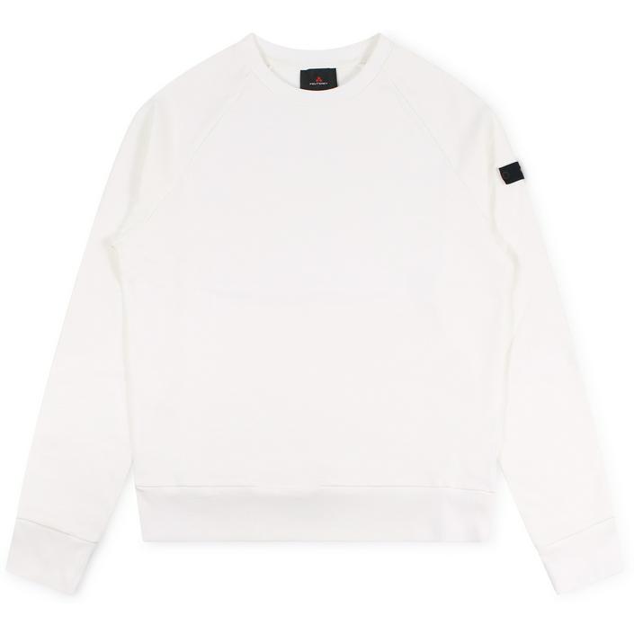 peuterey sweater trui crewneck crew neck ronde hals sweatshirt guarara, wit white licht light bianco 