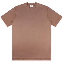 Overview image: VALENZA T-shirt van gemerceriseerd katoen, corteccia bruin
