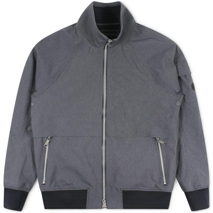 alpha tauri jas jack jacket zomerjas zomer summer bomber, grijs grey donkergrijs donker dark graphite antraciet 1