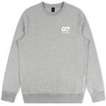 Product Color: ALPHA TAURI Sweater Serua met opdruk, gemêleerd grijs