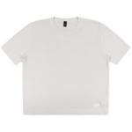 Product Color: ALPHA TAURI Gebreid t-shirt Fenpo van technische kwaliteit, off white