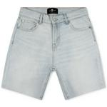 Product Color: 7 FOR ALL MANKIND Denim shorts van katoen-stretch kwaliteit, lichte wassing