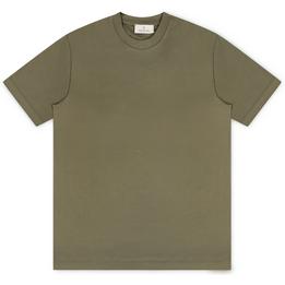 Overview image: VALENZA T-shirt van gemerceriseerd katoen, legergroen