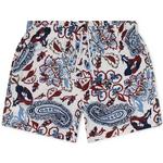 Product Color: ROSI COLLECTION Zwembroek met paisley print, wit