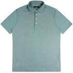 Product Color: DESOTO LUXURY Poloshirt met print, turquoise