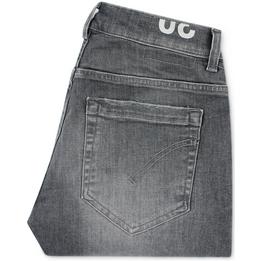 Overview image: DONDUP Jeans George met bleached look, grijs