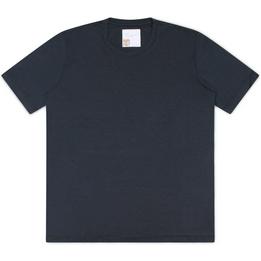 Overview image: MARCO PESCAROLO T-shirt James van katoen-zijde kwaliteit, donkerblauw