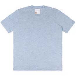 Overview image: MARCO PESCAROLO T-shirt James van katoen-zijde kwaliteit, lichtblauw