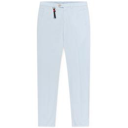 marco pescarolo furore chino pants broek pantalon trousers katoen cotton stretch, lichtblauw licht light baby blue blauw