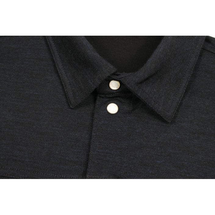 marco pescarolo overshirt shirt jersey jacket jas jasje zeus wol wool, donkerblauw donker dark blue navy blauw