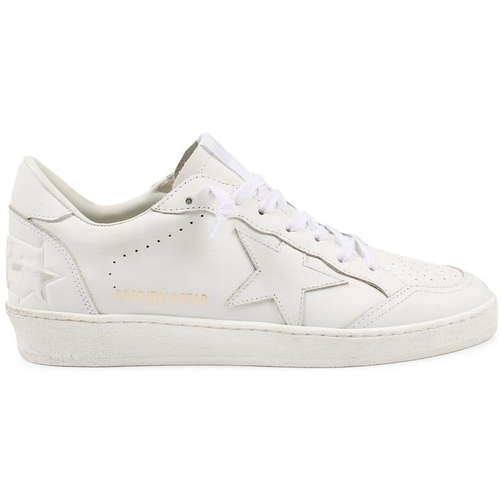 golden goose ball star sneaker sneakers trainers trainer tennis leather leer, wit white licht light bianco 1