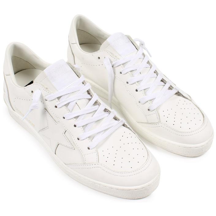 golden goose ball star sneaker sneakers trainers trainer tennis leather leer, wit white licht light bianco