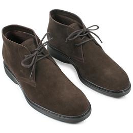 Overview second image: HOGAN Desert boot H576 rubberzool, donkerbruin