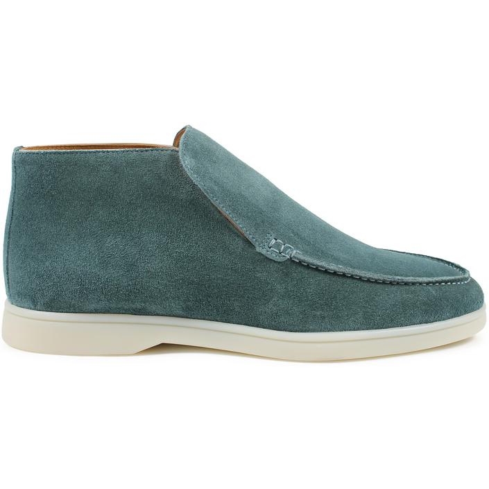 aurelien city loafers loafer boots boot schoen schoenen intapschoen witte zool white sole, petrol blauw blue
