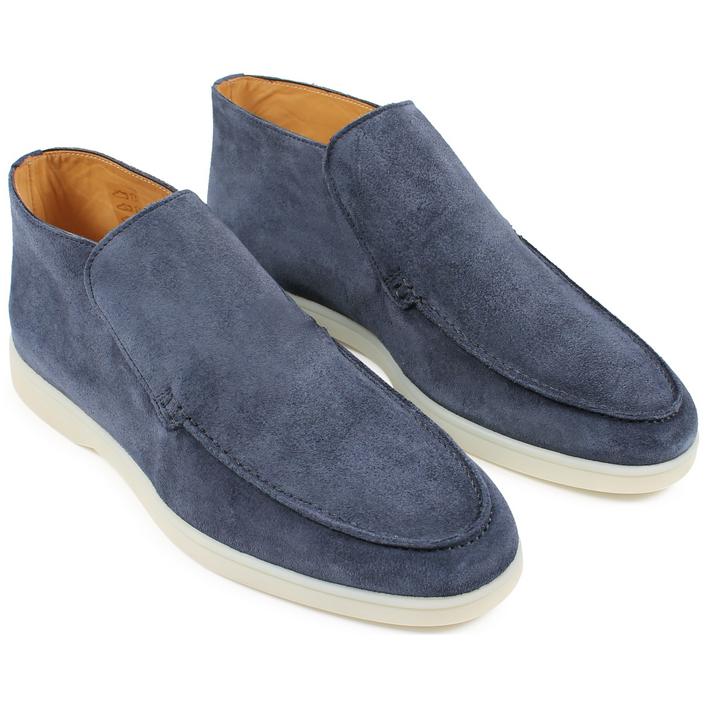 aurelien city loafers loafer boots boot schoen schoenen intapschoen witte zool white sole, staalblauw staal blauw steel blue 1
