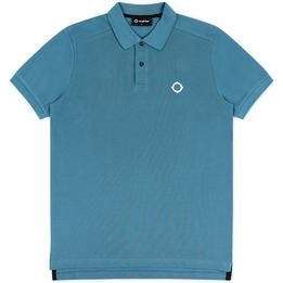 Overview image: MA.STRUM Polo met Compass logo, blauw