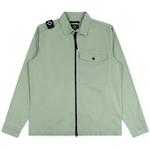 Product Color: MA.STRUM Overshirt met borstzak en embleem, groen