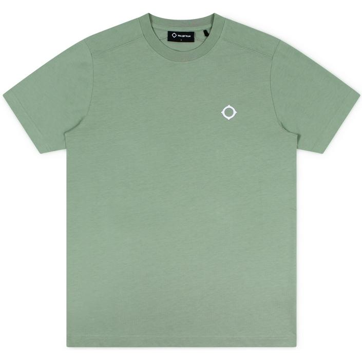 mastrum ma strum teeshirt tee shirt tshirt shortsleeve short sleeve korte mouw logo, groen green olijf olive olijfgroen