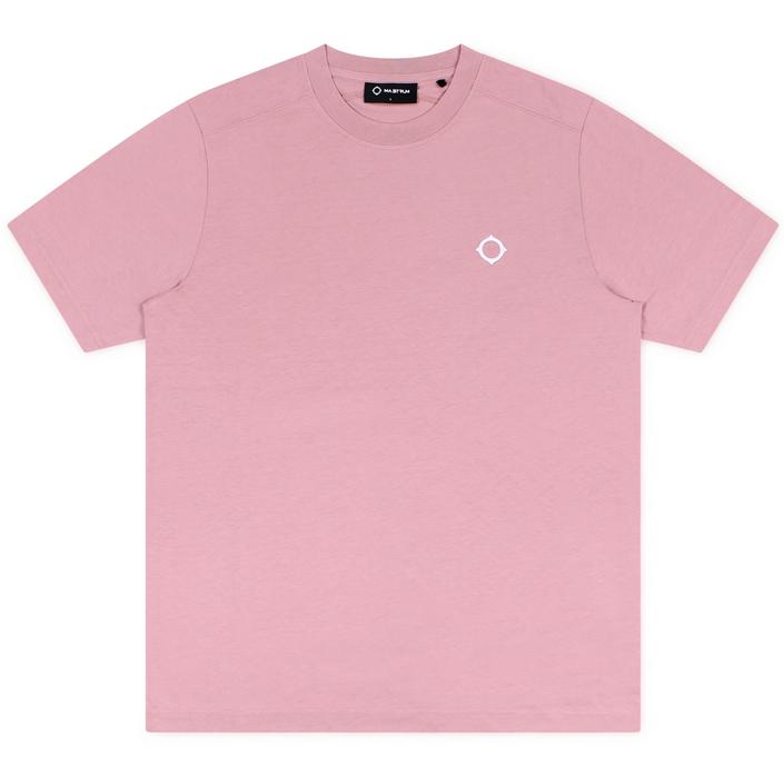 mastrum ma strum teeshirt tee shirt tshirt shortsleeve short sleeve korte mouw logo, roze pink