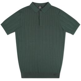 genti polo poloshirt shirt shortsleeve dry cool korte mouw, groen green donkergroen